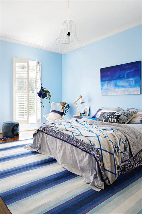 blue colour trend  interior design