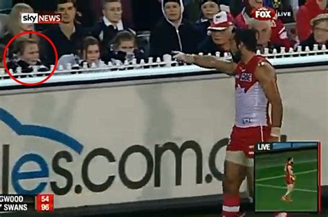 Aboriginal Aussie Rules Footballer Confronts 13 Year Old Girl Who