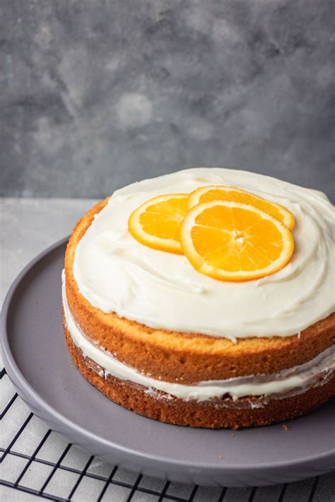 easy orange cake recipe dinnerdites