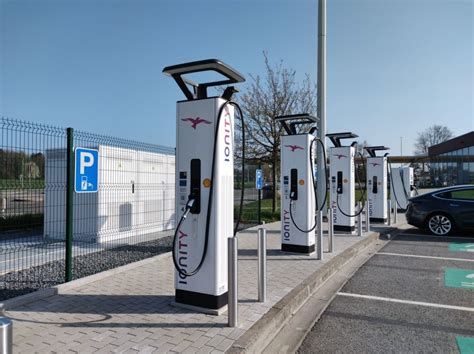 ultra fast charging stations  electric vehicles   installed
