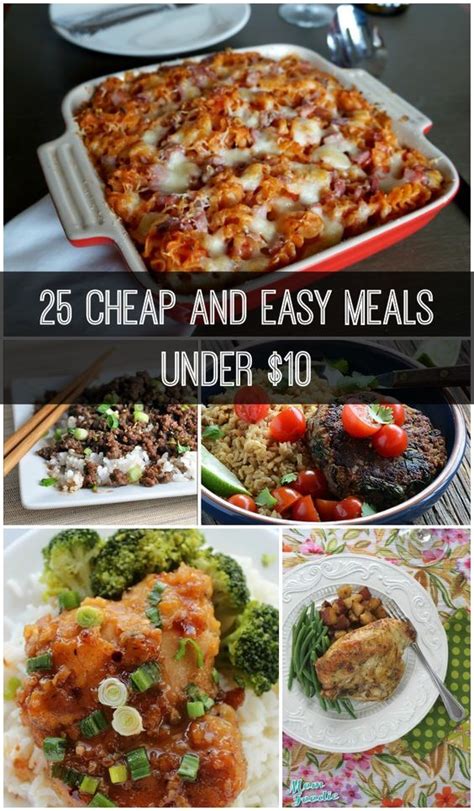 cheap  easy meals    growingupgabelcom cheap dinner