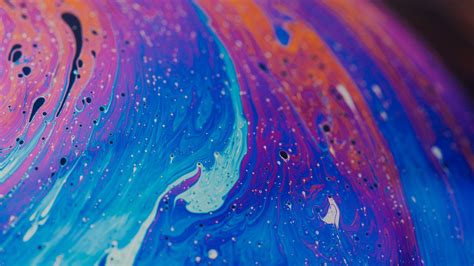 paint liquid fluid art multicolored