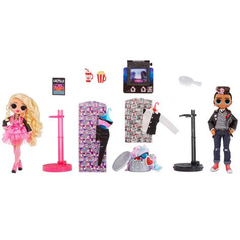 Lol Surprise Omg Movie Magic 2 Pack Fashion Dolls Tough Dude And Pink