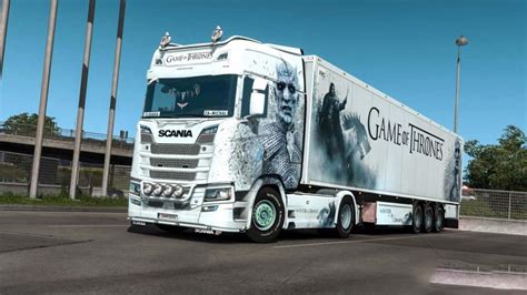 Game Of Thrones Skin For Owned Trailers 1 33 Ets2 Euro