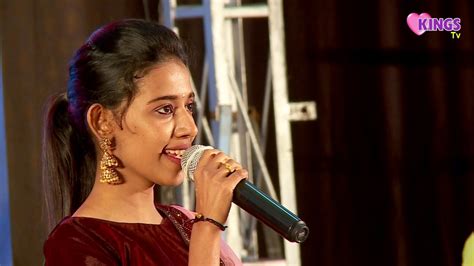 anchor priyanka singing in super singer 7 vijay tv super