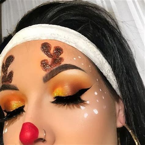 50 Creative And Gorgeous Christmas Makeup Ideas For The Big Holiday