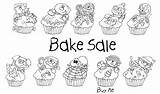 Bake Freebies Cute Cupcake 2010 sketch template
