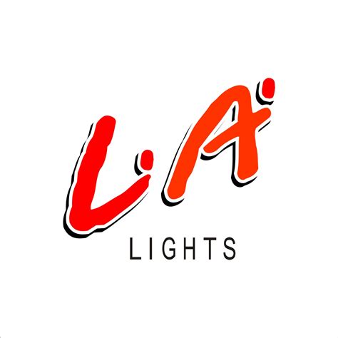 vector  logo la lights
