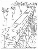 Train Verbnow sketch template