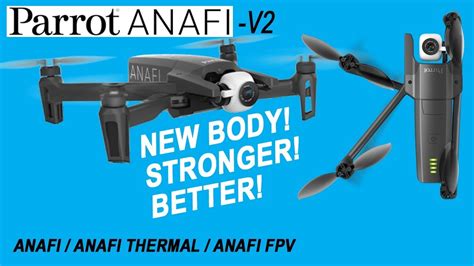 parrot anafi   body style side  side comparison youtube