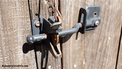 grip   fence gate latch  busy retired life