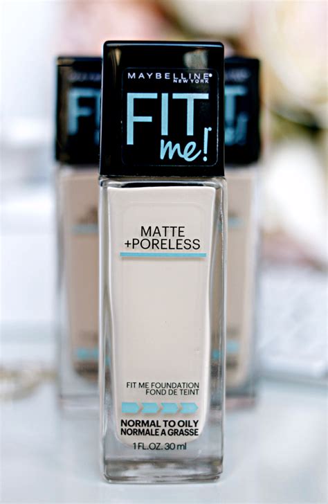 maybelline fit  matte poreless foundation review