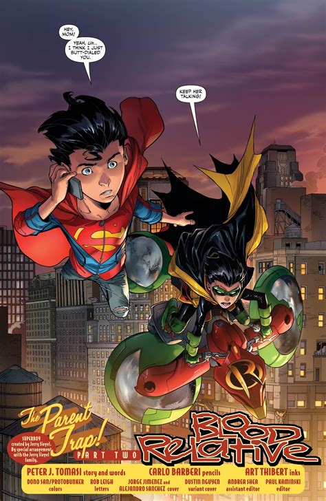 weird science dc comics preview super sons 14