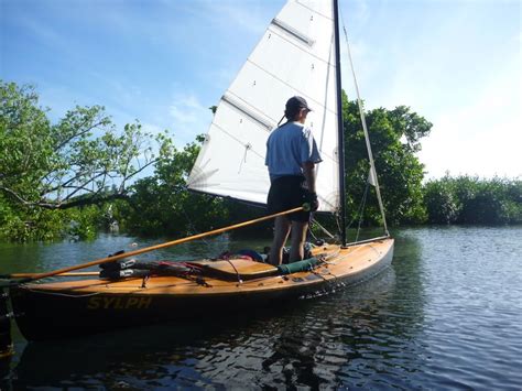 canoe sailing rig plans izzy land