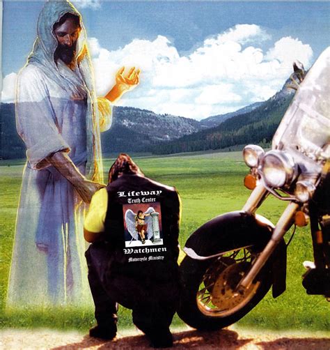 jesus   motorcycle picture  awesome biker gang war