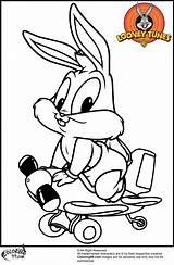 Bunny Coloring Baby Pages Bugs Tunes Ministerofbeans Bookmark Loony Title Read Comments sketch template
