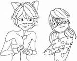 Marinette Coloring Pages sketch template