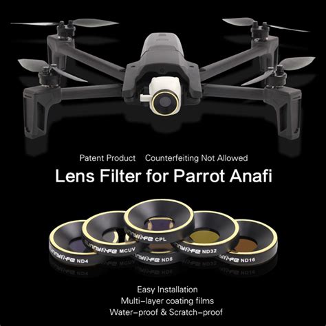 buy rc drone filter lens  parrot anafi  fpv rc