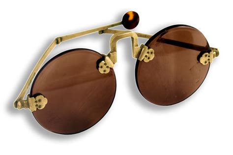 Early 19th Century Rare Chinese Spectacles In Shagreen
