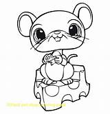 Littlest Pet Shop Coloring Pages Dog Getcolorings sketch template