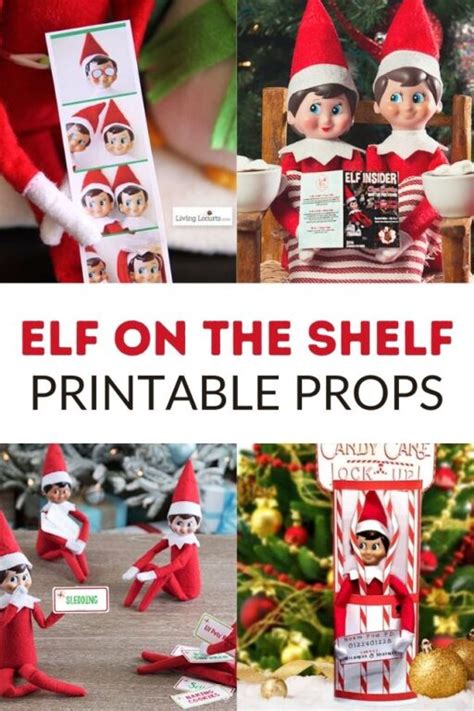 elf   shelf printable props todays creative ideas