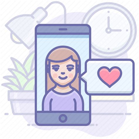 App Date Girl Like Love Phone Woman Icon Icon Search Engine