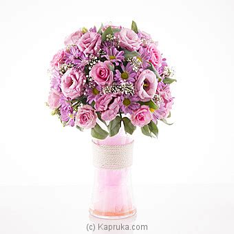 flower republic pamper  pink  price  sri lanka flowers