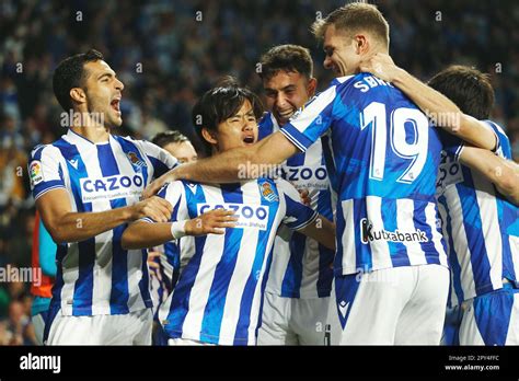 san sebastian spain    takefusa kubo sociedad football