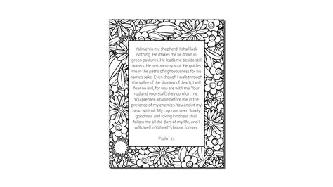 psalm  coloring pages