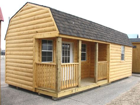 log cabin portable storage buildings amish cabin kits