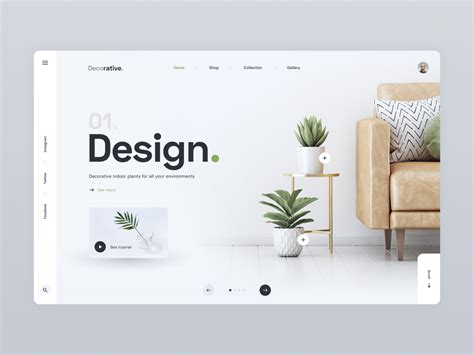 web design minimalist  angel villanueva  orizon uiux design