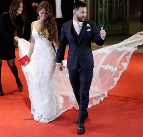 lionel messi gets married to the love of his life