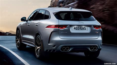 jaguar  pace svr  rear