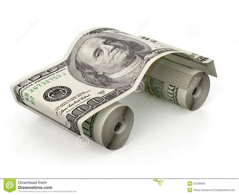 dollar car stock image image  computer isolated concepts