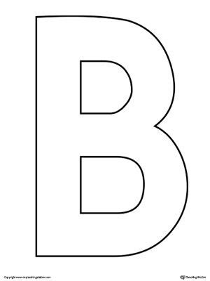 uppercase letter  template printable alphabet letter crafts