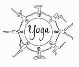 Yoga 101activity sketch template