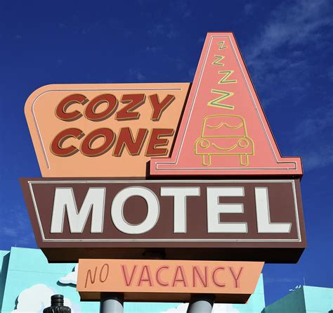 cozy cone motel sign photograph  david lee thompson pixels