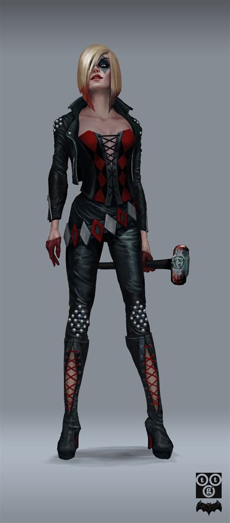 Pin On Harley Quinn Art