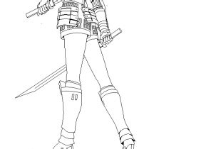 girl ninja coloring pages super duper coloring