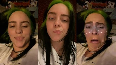 billie eilish instagram  stream  september  ig lives tv