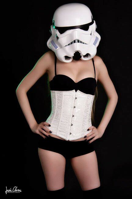 Star Wars Week Atc S Hekady In Sexy Stormtrooper Cosplay