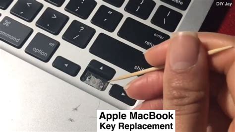 replace  clean apple macbook proair keyboard keys youtube