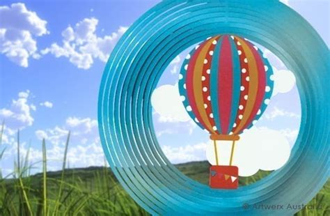 Hot Air Balloon Wind Spinner – Wind Spinners Artwerx Australia