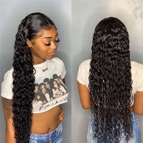 deep wave weave hairstyles  todays video   simple quick weave