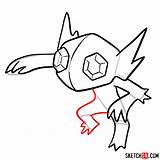 Sableye Sketchok sketch template