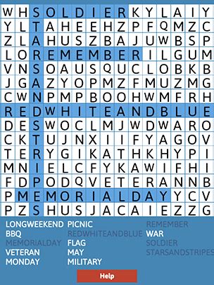 kids holiday word search puzzles memorial day abcya