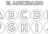 Abecedario Recortar Recurso Tiching Educativo sketch template
