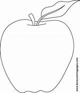 Apple Template Printable Preschool Coloring Apples Pages Worksheet Cut Theme Kindergarten Kids Sheets Crafts Colouring Patterns Activities Printablee School Templates sketch template