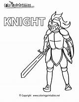 Knight Coloring Armor Pages Printable Knights Educational Coloringprintables Worksheets Color Cool Kids Rider Medieval Sheet Printables Choose Board Popular sketch template