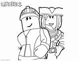 Roblox Coloring Pages Friends Printable Kids Adults sketch template